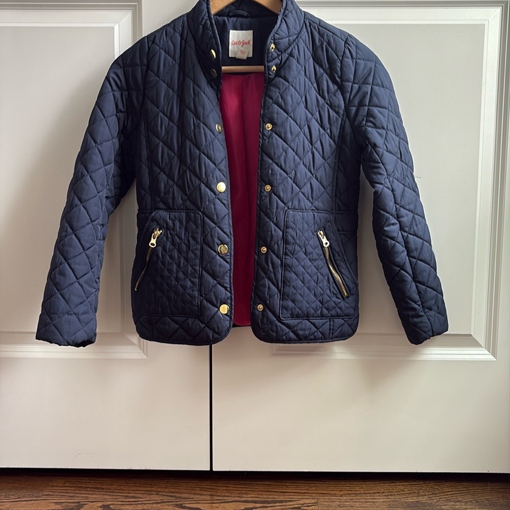 Cat & Jack Girls Quilted Jacket